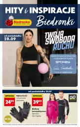 Gazetka promocyjna Biedronka - Okazje Tygodnia - Gazetka - ważna od 10.10 do 10.10.2026 - strona 1 - produkty: Rower, Bielizna
