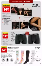 Gazetka promocyjna Biedronka - Okazje Tygodnia - Gazetka - ważna od 10.10 do 10.10.2026 - strona 33 - produkty: Top, Ser, Gra, Granat, Karp, Rajstopy, Gatta, Bokserki