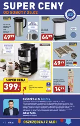 Gazetka promocyjna Aldi - COŚ na przyszły tydzień - Gazetka - ważna od 25.02 do 25.02.2023 - strona 8 - produkty: Gra, Dzbanek, Wycieraczka, Szczotka, Młynek, Kosz, Pojemnik, Odświeżacz powietrza, Olej