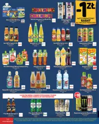 Gazetka promocyjna Topaz - Gazetka - Gazetka - ważna od 20.11 do 20.11.2024 - strona 10 - produkty: Piwa, Piwo, Top, Sok, Mus, Gra, Napój energetyczny, Coca-Cola, Warka, Babuni, Carlsberg, Lipton, Napój gazowany, Moda, Tymbark, Kubuś Waterrr, Cappy, Kubuś, Gofry, Napój, Nektar, Kozel, Fa