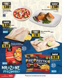 Gazetka promocyjna Topaz - Gazetka - Gazetka - ważna od 20.11 do 20.11.2024 - strona 16 - produkty: Warzywa, Top, Sos, SEKO, Filet z mintaja, Salsa, Mintaj, Frytki