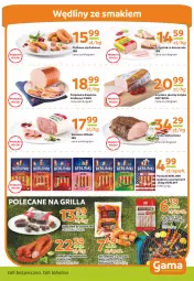 Gazetka promocyjna Gama - Gazetka Gama - Gazetka - ważna od 04.08 do 04.08.2023 - strona 3 - produkty: Piec, Kurczak, Polędwica, Sok, Ser, Gry, Gra, Sokołów, Parówki, Kiełbasa podwawelska, Salceson, Wawel, Szynka, Kiełbaski białe, Skrzydełka z kurczaka, Morliny, Kaszanka, Grill, Kasza, Kiełbasa, Berlinki