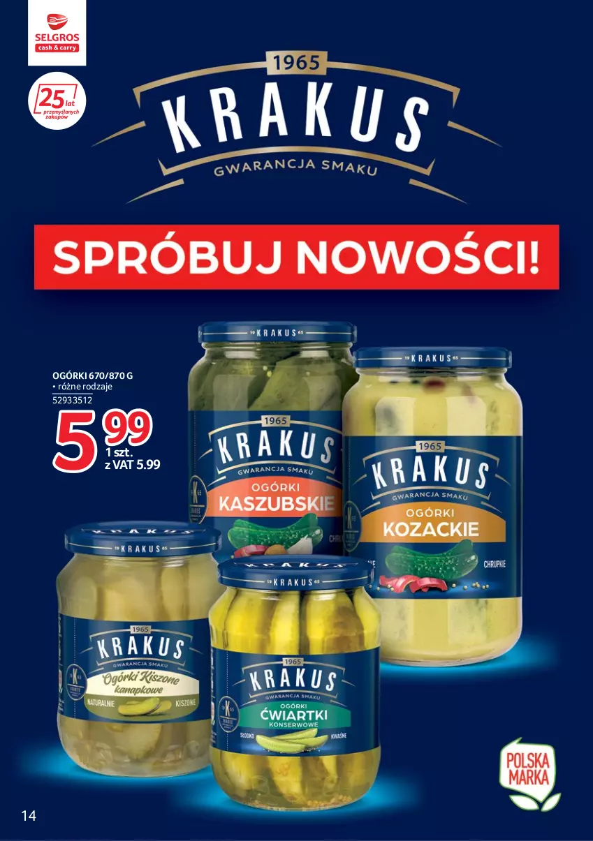 Gazetka promocyjna Selgros - Katalog Markowe Produkty - ważna 06.10 do 19.10.2022 - strona 14