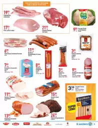 Gazetka promocyjna E Leclerc - Gazetka - ważna od 22.01 do 22.01.2022 - strona 19 - produkty: Piec, Kurczak, Polędwica, Krakus, Sos, Sok, Ser, Sokołów, Parówki, Pasztet, Cars, Filet z piersi indyka, Duda, Szynka, Boczek, Kabanos, Kiełbasa, Olewnik, Fa