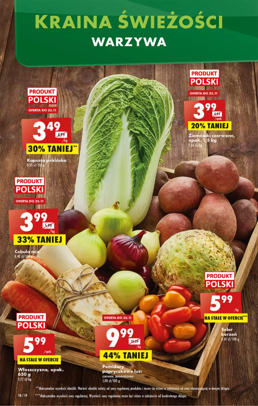 Gazetka promocyjna Biedronka - W tym tygodniu  P - ważna 21.11 do 26.11.2022 - strona 18 - produkty: Kret, Sok, Warzywa, Zlew