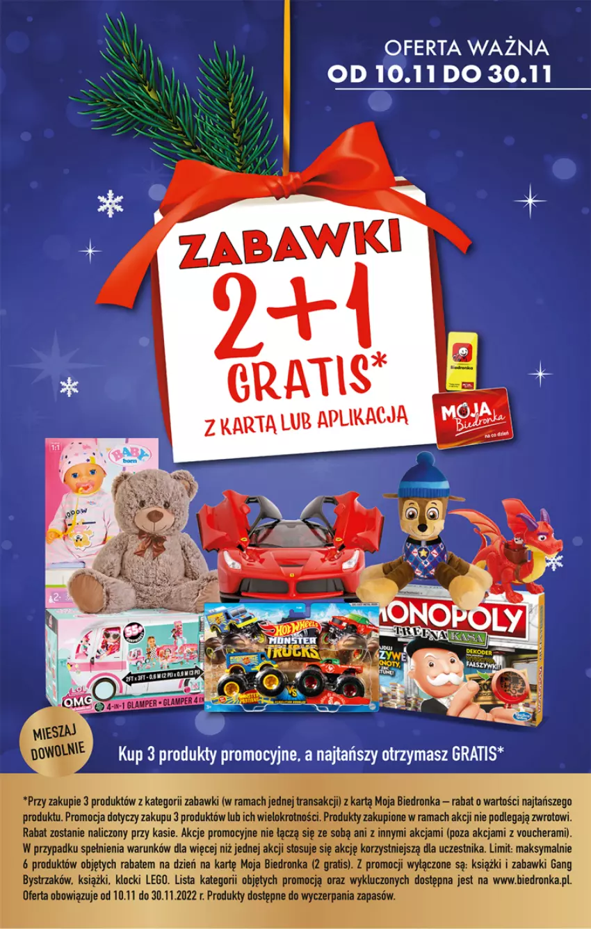 Gazetka promocyjna Biedronka - W tym tygodniu  P - ważna 21.11 do 26.11.2022 - strona 56 - produkty: Gra, Klocki, LEGO, Rama, Tran