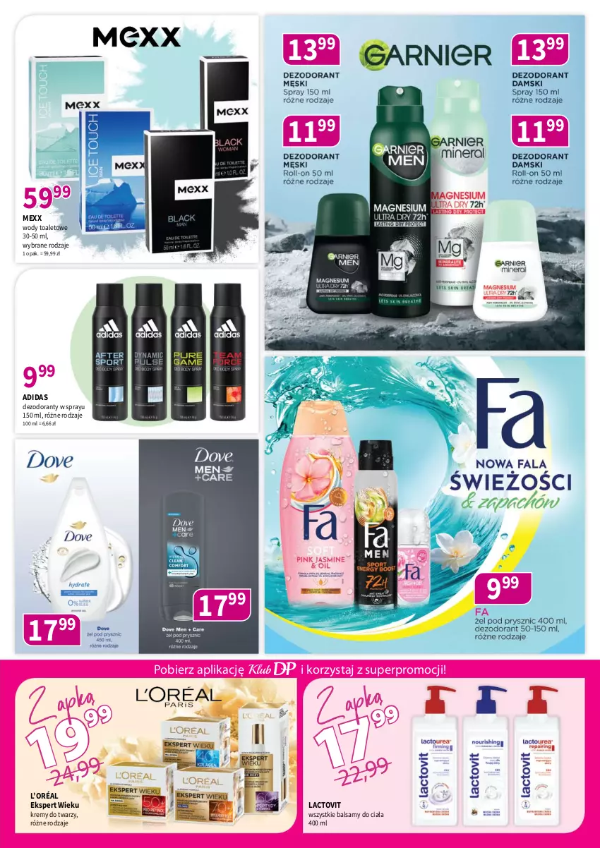 Gazetka promocyjna Drogerie Polskie - Gazetka - ważna 09.01 do 31.01.2026 - strona 3 - produkty: Adidas, Dezodorant, L’Oréal, Mexx