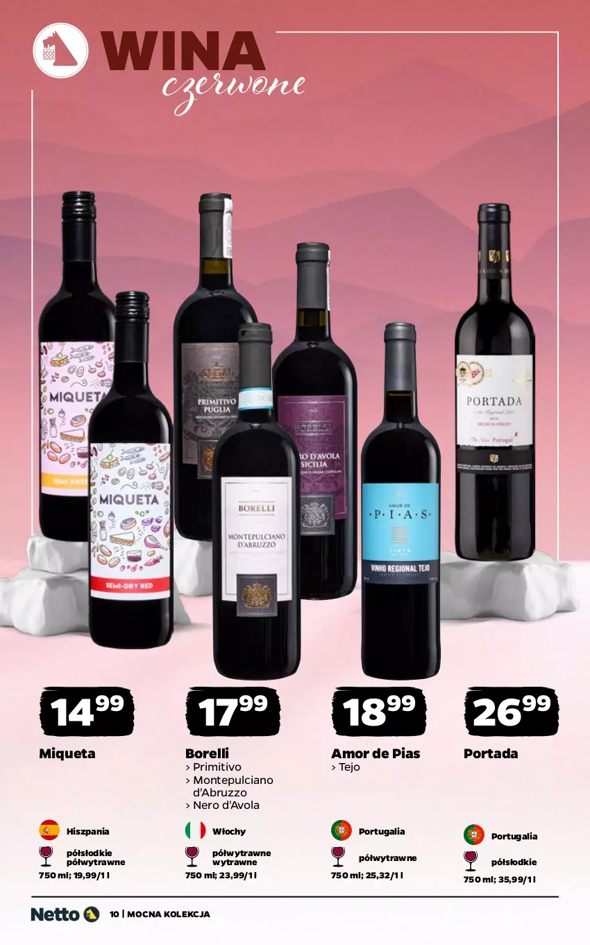 Gazetka promocyjna Netto - Alkohole - Wina - ważna 24.11 do 07.12.2025 - strona 10 - produkty: Monte, Por, Portada