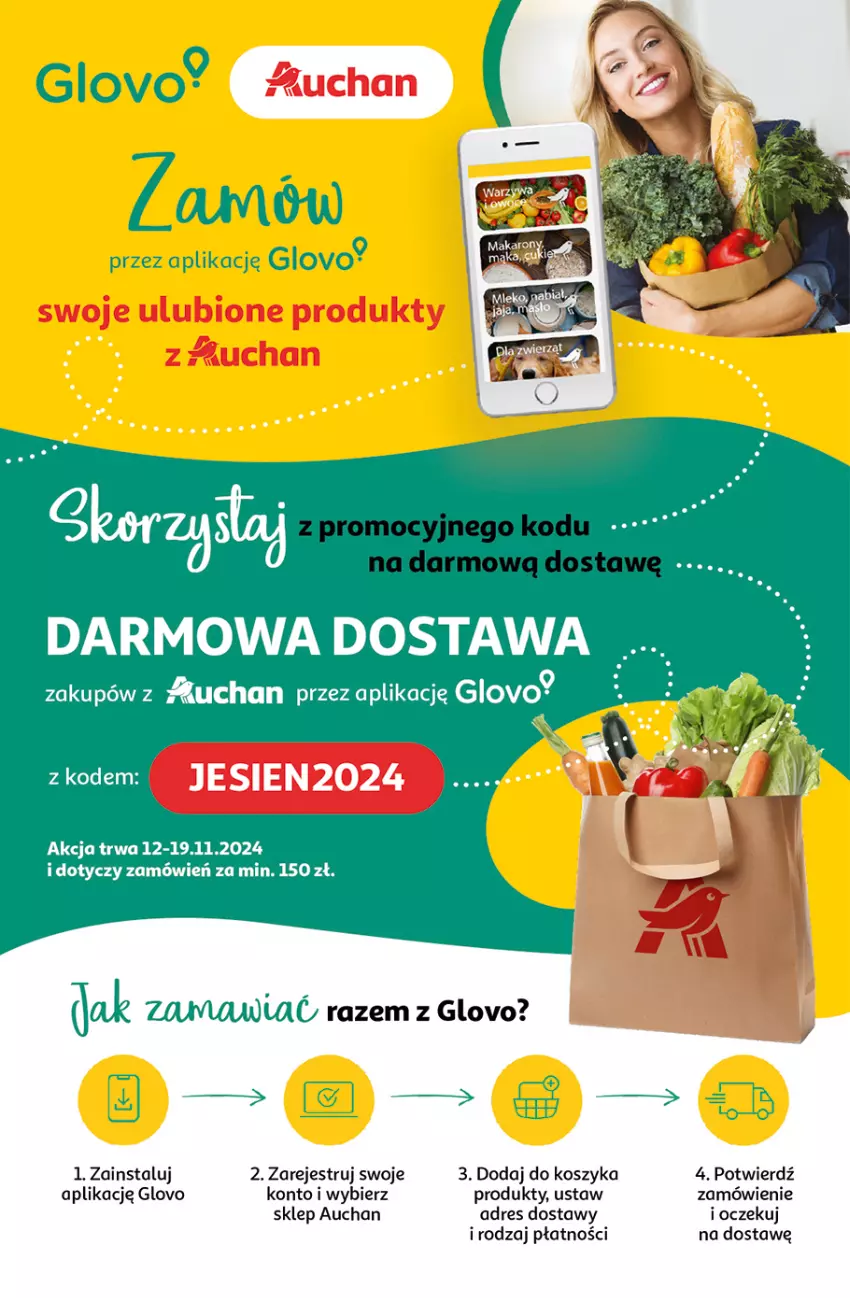 Gazetka promocyjna Auchan - Pewność Niskich Cen Hipermarket - ważna 07.11 do 13.11.2024 - strona 46 - produkty: Dres, Kosz