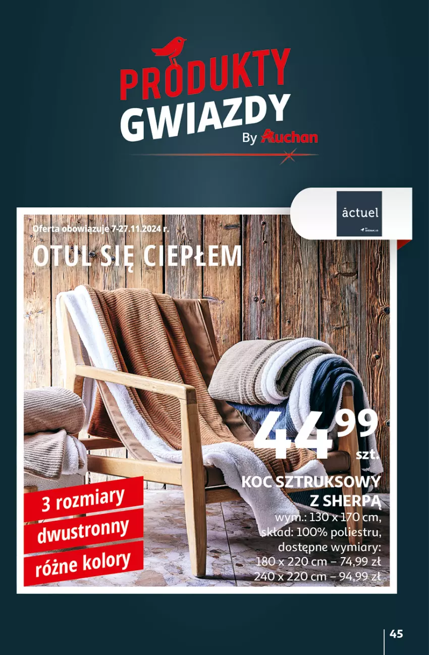 Gazetka promocyjna Auchan - Pewność Niskich Cen Hipermarket - ważna 07.11 do 13.11.2024 - strona 52