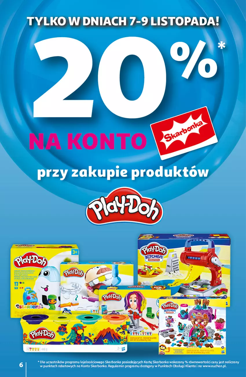 Gazetka promocyjna Auchan - Pewność Niskich Cen Hipermarket - ważna 07.11 do 13.11.2024 - strona 6