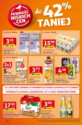 Gazetka promocyjna Auchan - Pewność Niskich Cen Hipermarket - Gazetka - ważna od 13.11 do 13.11.2024 - strona 10 - produkty: Piwo, Jaja, Fortuna, Kabanos, Napój, Nektar, Mleko, LG