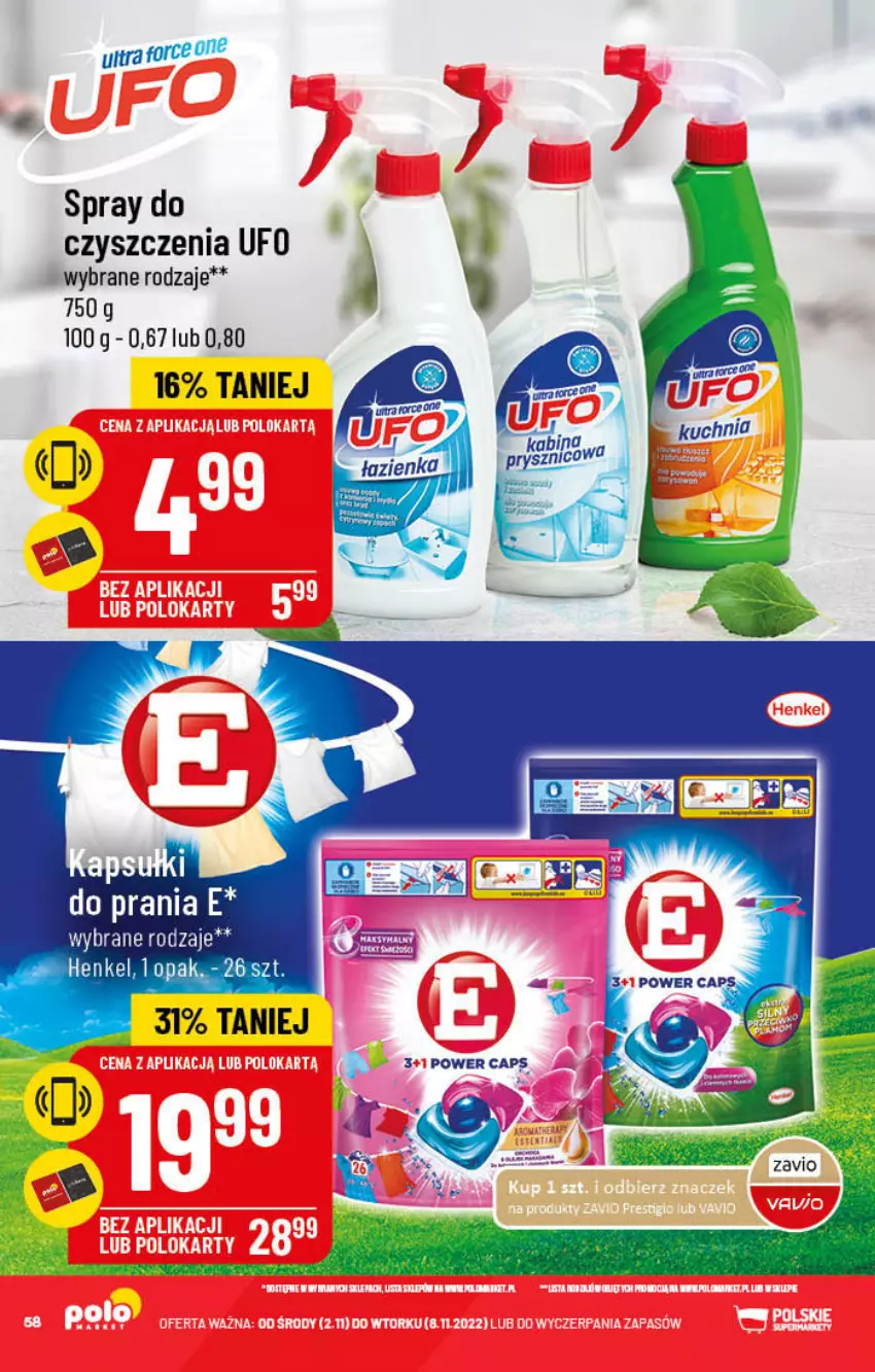 Gazetka promocyjna PoloMarket - Gazetka pomocyjna - ważna 02.11 do 08.11.2022 - strona 58 - produkty: Spray do czyszczenia