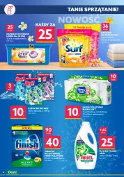 Gazetka promocyjna Dealz - Nowa gazetka Dealz - sprawdź ofertę! - Gazetka - ważna od 02.11 do 02.11.2021 - strona 4 - produkty: Płyn do prania, Mydło w płynie, Sól, Rum, Papier, Finish, Bref, Tablet, Surf, Papier toaletowy, Dove, Always, Szampon, Syoss, Podpaski, Sól do kąpieli, Odżywka, Mydło, Zmywarki, Ariel, Kapsułki do prania, Sprzątanie, Tabletki do zmywarki, Lenor, Fa