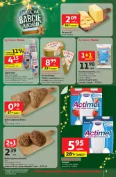 Gazetka promocyjna Auchan - Święta jak babcię kocham Supermarket - Gazetka - ważna od 19.11 do 19.11.2025 - strona 5 - produkty: Ser, Por, Brie, Jogurt, Actimel, Camembert, Ser pleśniowy, Bułka