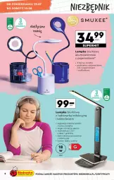 Gazetka promocyjna Biedronka - Gazetka - ważna od 10.08 do 10.08.2024 - strona 2 - produkty: Biurko, Pojemnik, Zegar, Akumulator, Kalendarz