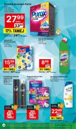 Gazetka promocyjna Delikatesy Centrum - Dyskontowe ceny w Delikatesach Centrum - Gazetka - ważna od 17.01 do 17.01.2024 - strona 22 - produkty: Domestos, Pur, Bref, Proszek do prania, Taft, Kulki do wc, Always, Szampon, Podpaski, Płyn do wc, Always Ultra, Lakier