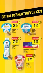 Gazetka promocyjna Delikatesy Centrum - Dyskontowe ceny w Delikatesach Centrum - Gazetka - ważna od 17.01 do 17.01.2024 - strona 27 - produkty: Ser topiony, Top, Ser, Jogurt, Kefir naturalny, Serek, Kefir