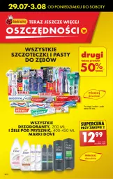 Gazetka promocyjna Biedronka - Od poniedzialku - Gazetka - ważna od 03.08 do 03.08.2024 - strona 10 - produkty: Dezodorant, Tera, Dove, Colgate, LG