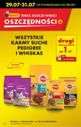 Gazetka promocyjna Biedronka - Od poniedzialku - Gazetka - ważna od 03.08 do 03.08.2024 - strona 12 - produkty: Whiskas, Tera, Pedigree