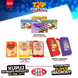 Gazetka promocyjna Topaz - Gazetka - Gazetka - ważna od 15.10 do 15.10.2023 - strona 10 - produkty: Ser, Gry, Favita, Mlekovita, Gouda, Mleko, Fa