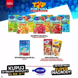 Gazetka promocyjna Topaz - Gazetka - Gazetka - ważna od 15.10 do 15.10.2023 - strona 22 - produkty: Mus, Gry, Kawa, Galaretka, Gala
