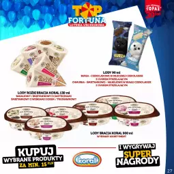 Gazetka promocyjna Topaz - Gazetka - Gazetka - ważna od 15.10 do 15.10.2023 - strona 27 - produkty: Sos, Gry, Lody