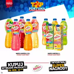 Gazetka promocyjna Topaz - Gazetka - Gazetka - ważna od 15.10 do 15.10.2023 - strona 34 - produkty: Gry, Napój, Hortex