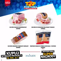 Gazetka promocyjna Topaz - Gazetka - Gazetka - ważna od 15.10 do 15.10.2023 - strona 4 - produkty: Kurczak, Krakus, Ser, Gry, Gra, Parówki, Morliny, Boczek