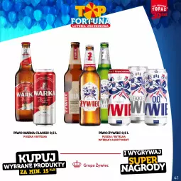 Gazetka promocyjna Topaz - Gazetka - Gazetka - ważna od 15.10 do 15.10.2023 - strona 41 - produkty: Piwo, Gry, Warka