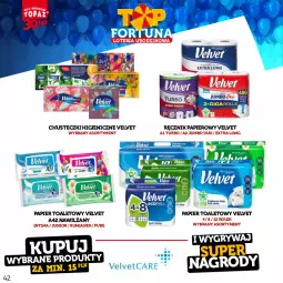 Gazetka promocyjna Topaz - Gazetka - Gazetka - ważna od 15.10 do 15.10.2023 - strona 42 - produkty: Rum, Pur, Gry, Papier, Papier toaletowy, Velvet, Ręcznik, Chusteczki