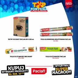 Gazetka promocyjna Topaz - Gazetka - Gazetka - ważna od 15.10 do 15.10.2023 - strona 43 - produkty: Gry, Folia aluminiowa