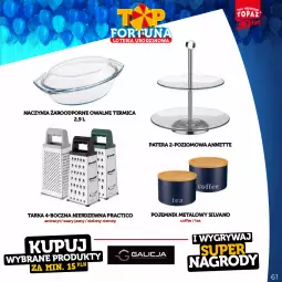 Gazetka promocyjna Topaz - Gazetka - Gazetka - ważna od 15.10 do 15.10.2023 - strona 61 - produkty: Por, Gry, Pojemnik, Tera, Tarka