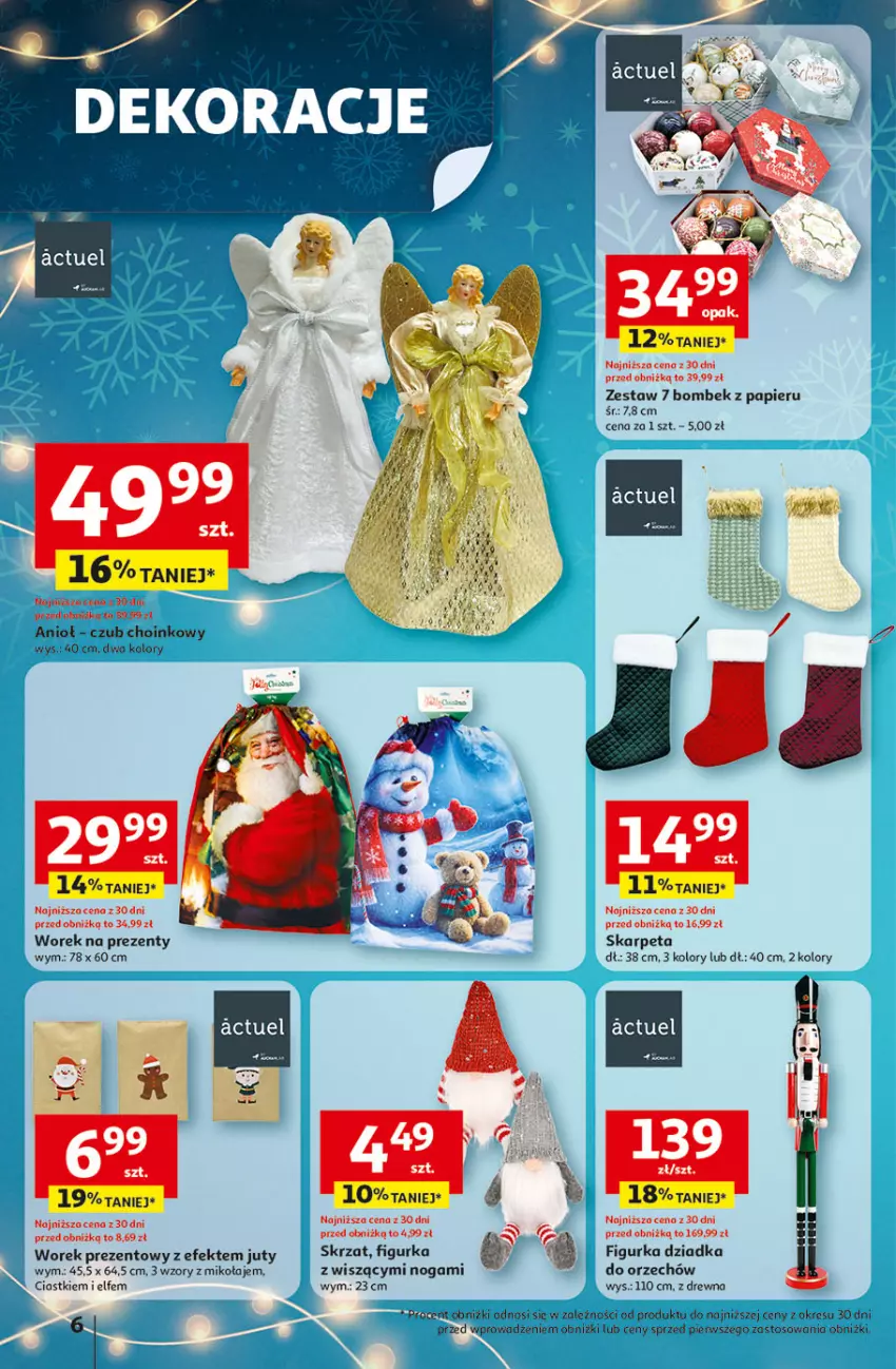 Gazetka promocyjna Auchan - Święta jak babcię kocham Hipermarket - ważna 04.12 do 10.12.2025 - strona 6 - produkty: Karp, Papier, Skrzat