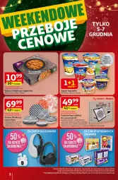 Gazetka promocyjna Auchan - Święta jak babcię kocham Hipermarket - Gazetka - ważna od 10.12 do 10.12.2025 - strona 2 - produkty: Ser, Por, Gra, Bell, Jogurt, Tablet, Stojak, Kabel USB, LANA, Talerz, Bella, Deser, Jogobella