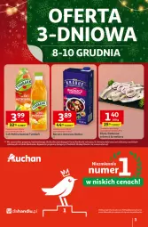 Gazetka promocyjna Auchan - Święta jak babcię kocham Hipermarket - Gazetka - ważna od 10.12 do 10.12.2025 - strona 3 - produkty: Krakus, Sok, Tymbark