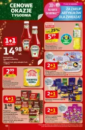 Gazetka promocyjna Auchan - Święta jak babcię kocham Hipermarket - Gazetka - ważna od 10.12 do 10.12.2025 - strona 32 - produkty: Ketchup, Makaron, Dawtona, Prymat, Sos, Ser, Gra, Whiskas, Kukurydza konserwowa, Lion, Spaghetti, Olej rzepakowy, Olej, Heinz, Sucha karma, Kukurydza