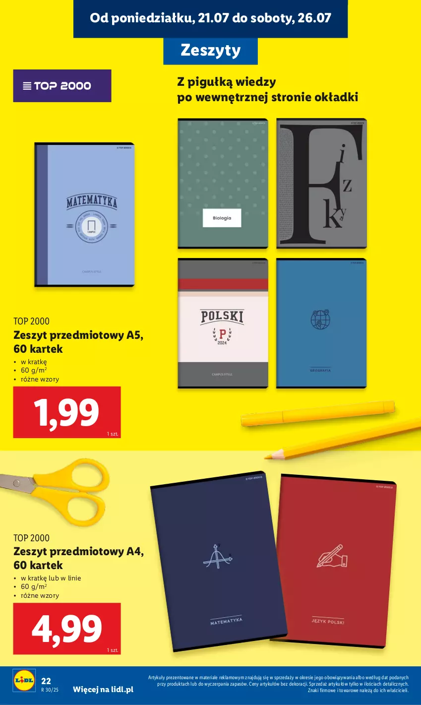 Gazetka promocyjna Lidl - KATALOG GOTOWI DO SZKOŁY - ważna 21.07 do 30.08.2025 - strona 24 - produkty: Top