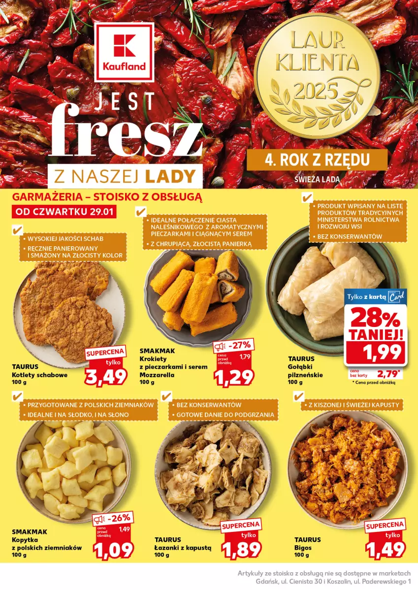 Gazetka promocyjna Kaufland - Mocny Start - ważna 02.02 do 04.02.2026 - strona 12 - produkty: Piec, Pieczarka, Ser