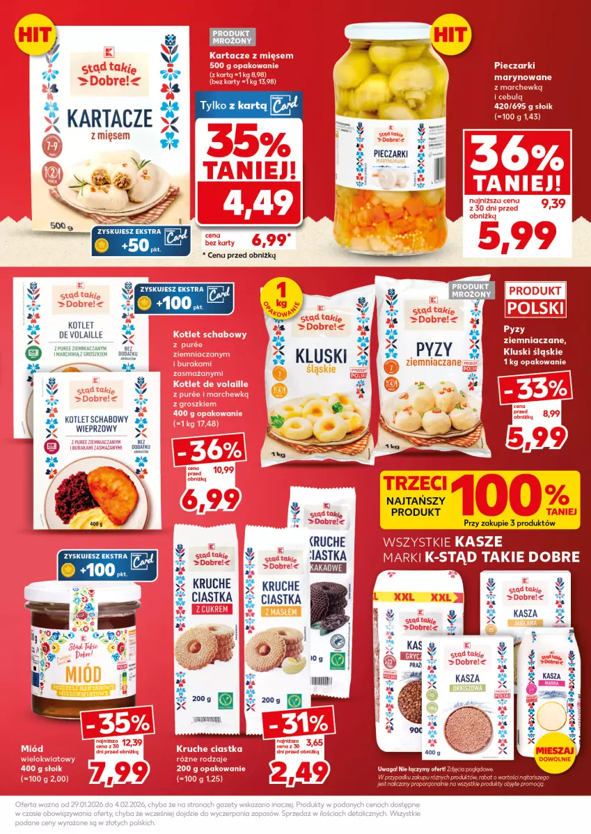 Gazetka promocyjna Kaufland - Mocny Start - ważna 02.02 do 04.02.2026 - strona 7 - produkty: Ciastka, Kotlet, Piec, Por, Waga