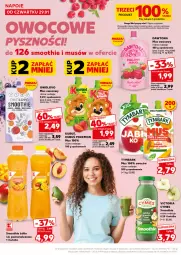 Gazetka promocyjna Kaufland - Mocny Start - Gazetka - ważna od 04.02 do 04.02.2026 - strona 22 - produkty: Dawtona, Por, Mus, Napoje, Maliny, Tymbark, Smoothie, Kubuś, Waga, Jabłka