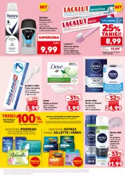 Gazetka promocyjna Kaufland - Mocny Start - Gazetka - ważna od 04.02 do 04.02.2026 - strona 25 - produkty: Balsam po goleniu, Nivea Men, Top, Por, Rexona, Bell, Dezodorant, Pasta do zębów, Tran, Dove, Lack, Venus, Lacalut, Aloe vera, Podpaski, Gillette, Bella, Mydło, Woda, Waga, Blend-a-Med, Nivea