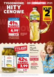 Gazetka promocyjna Kaufland - Mocny Start - Gazetka - ważna od 04.02 do 04.02.2026 - strona 5 - produkty: Ser, Por, Ogórki konserwowe, Olej rzepakowy, Olej