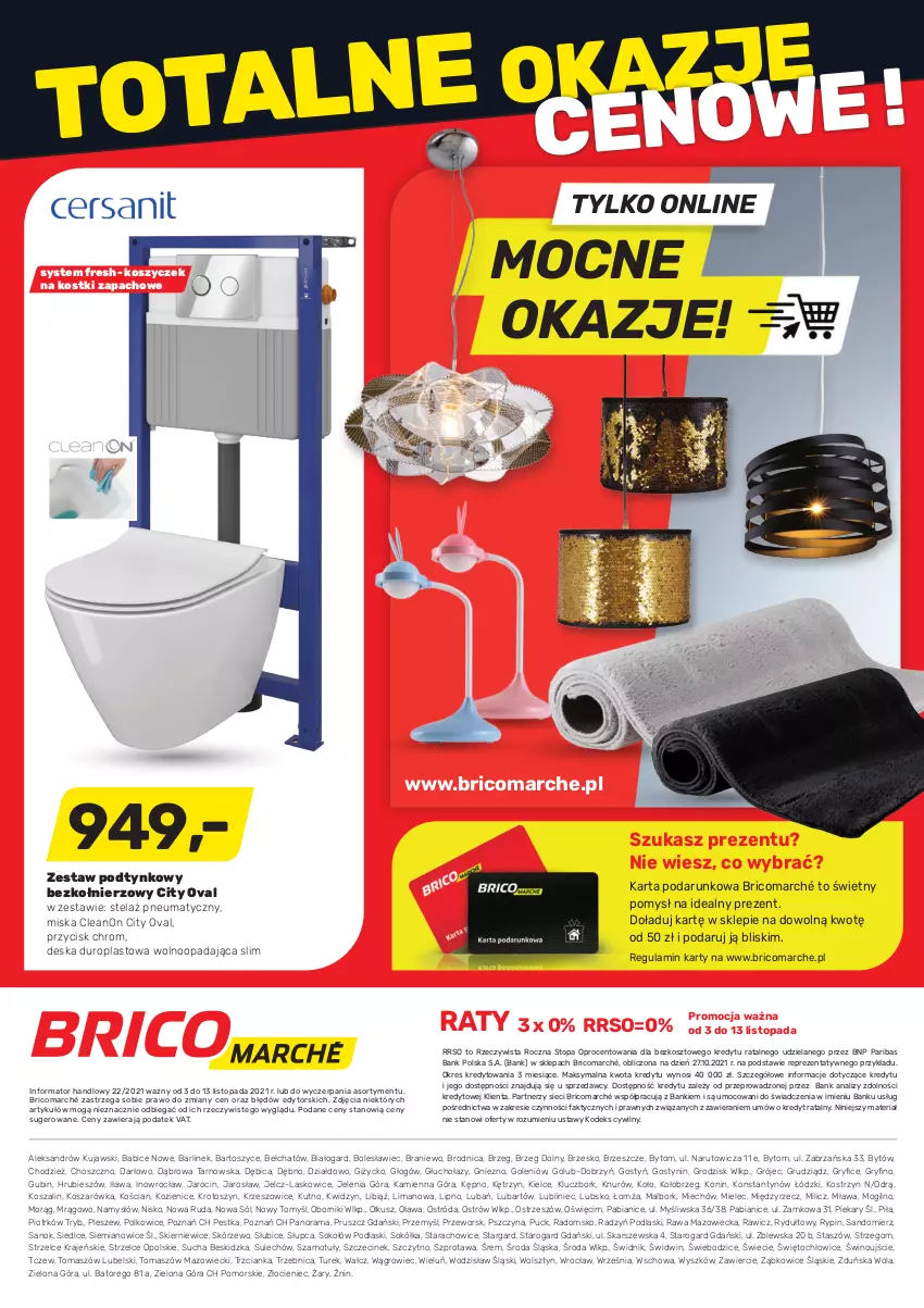 Gazetka promocyjna Bricomarche - Gazetka - ważna 03.11 do 13.11.2021 - strona 8 - produkty: BIC, Fa, Gry, Kosz, Kujawski, Miska, Namysłów, Podlaski, Rama, Sok, Sokół, Sokołów, Sól, Sprzedawcy, Szal, Szprot, Top, Wino