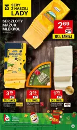 Gazetka promocyjna Delikatesy Centrum - Dyskontowe ceny w Delikatesach Centrum - Gazetka - ważna od 26.12 do 26.12.2023 - strona 25 - produkty: Ser, Gra, Twaróg, Złoty Mazur, Twaróg półtłusty, Gouda, Mobil, LG