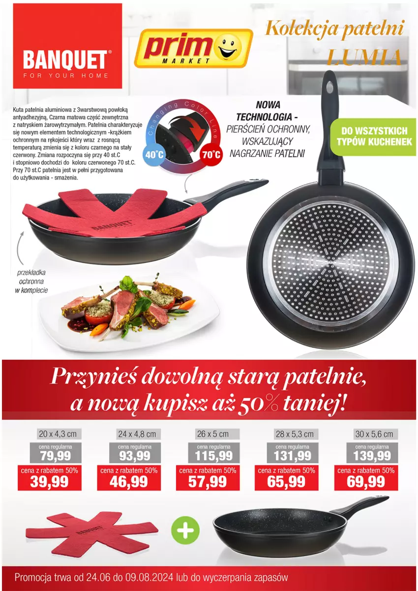 Gazetka promocyjna Prim Market - ważna 04.07 do 10.07.2024 - strona 12 - produkty: Patelnia, Top