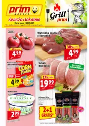 Gazetka promocyjna Prim Market - Gazetka - ważna od 10.07 do 10.07.2024 - strona 1 - produkty: Kurczak, Pekpol, Kabanos, Pomidory, Mleko zsiadłe, Mleko