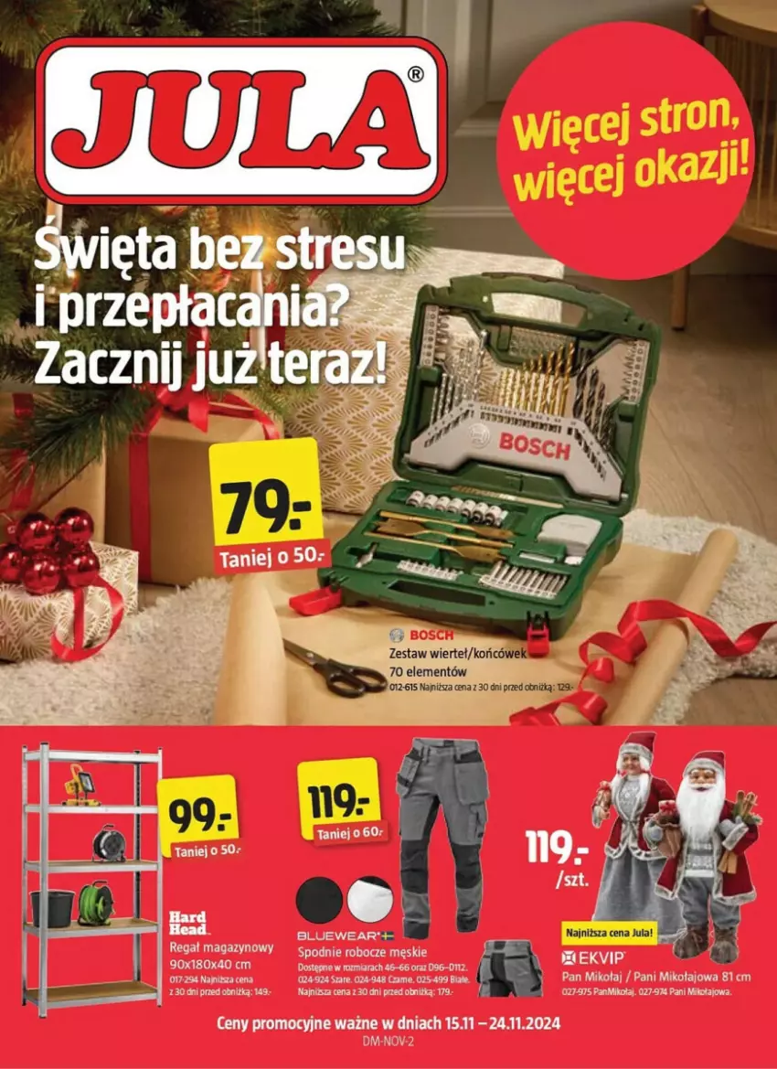 Gazetka promocyjna Jula - ważna 15.11 do 24.11.2024 - strona 1 - produkty: Zupa