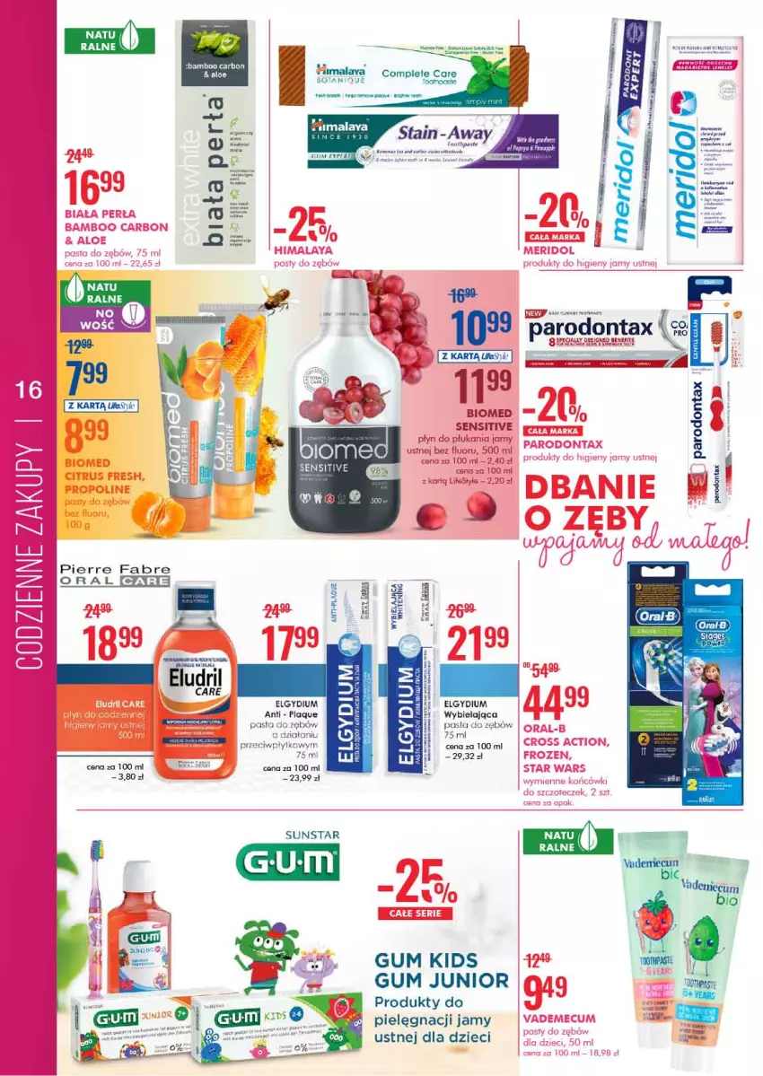 Gazetka promocyjna Super Pharm - Best Sellery - ważna 07.03 do 18.03.2021 - strona 16 - produkty: BIC, Dzieci, Elgydium, Fa, Feta, HP, LG, Parodontax, Pasta do zębów