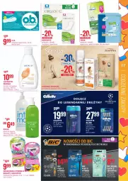 Gazetka promocyjna Super Pharm - Best Sellery - Gazetka - ważna od 18.03 do 18.03.2021 - strona 17 - produkty: Emulsja, Ser, Gra, BIC, Lactacyd, Sensual, Majtki, Tampony, Joanna, Szynka, Ziaja, Podpaski, Gillette, Maszynka, Pieluchomajtki, Maszynka do golenia, Wkładki